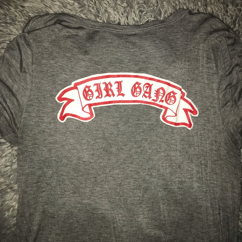 Girl gang cropped tee